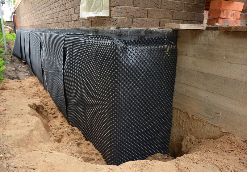 Waterproofing membrane installation